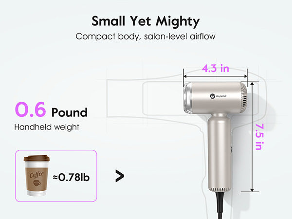 Travel Hair Dryer - Dual Voltage